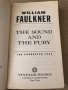 The sound and the fury the corrected text - William Faulkner, снимка 2
