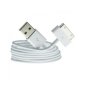 ANIMABG USB дата кабел за iPhone 4, USB2.0 интерфейс, Бял, снимка 5