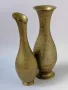 Стари бронзови гарафи, вази, кани - 2 бр, снимка 1
