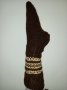 Ръчно плетени вълнени чорапи размер 38, снимка 2