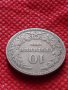Монета 10 стотинки 1906г. Княжество България за колекция декорация - 24855, снимка 5
