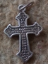 Старо сребърно кръстче 20522, снимка 8