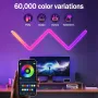 Интелигентни LED светлинни ленти, синхронизиране на музика, управление от Bluetooth APP, снимка 2