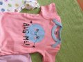  Сет от три броя бебешко боди за момиче размер 50/56, ново, снимка 6