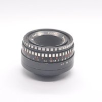 Обектив Mayer-Optik Gorlitz Domiplan 50mm f/2.8 на резба М42, снимка 4 - Обективи и филтри - 43169808