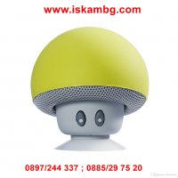 Мини Bluetooth тонколонка Mushroom - КОД 2085, снимка 14 - Bluetooth тонколони - 28453223