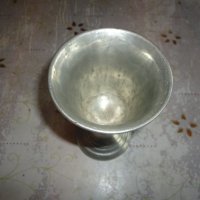 Испански калаен бокал чаша потир Pedraza Segovia, снимка 4 - Антикварни и старинни предмети - 43773909
