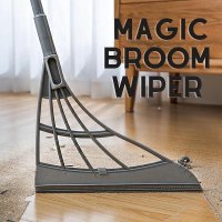 Силиконова метла за сухо и мокро почистване Magic Broom Wiper, снимка 2 - Мопове, кофи, четки и метли - 43853212