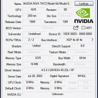 Видео карта NVidia VantaTV-E1 AM64E1P 32MB AGP, снимка 9 - Видеокарти - 34776520