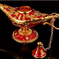 Изящни декоративни метални чашки или лампа на Аладин, снимка 14 - Декорация за дома - 43518055