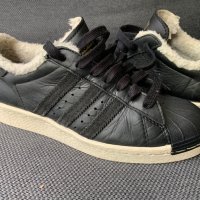 Adidas superstar winter 38 real leather , снимка 1 - Детски маратонки - 37753813