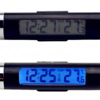 Часовник / термометър за кола автомобил електронен, снимка 1 - Аксесоари и консумативи - 39704012