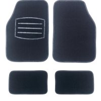 универсални текстилни стелки за автомобил 4 броя комплект , снимка 1 - Аксесоари и консумативи - 43292352