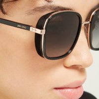 Оригинални дамски слънчеви очила Jimmy Choo ELVA/S -55%, снимка 2 - Слънчеви и диоптрични очила - 43562518