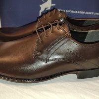 Страхотни ръчно изработени швейцарски обувки Fretz Man №44, снимка 1 - Официални обувки - 43182702