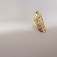 Златен пръстен без камъни 1, снимка 4 - Пръстени - 40831766