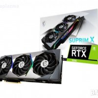  MSI GeForce RTX 3090 Suprim X 24G, 24576 MB GDDR6X, снимка 1 - Видеокарти - 32532274