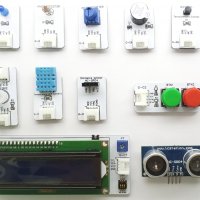 Grove комплект за начинаещи за Ардуино с микроконтролер UNO R3, Arduino съвместима, снимка 2 - Друга електроника - 32216825