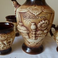 За любителите на релефната керамика – сервиз „Молдова“ , снимка 6 - Сервизи - 37383778