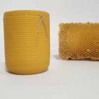 Пчелен мед в бурканче от пчелен восък, снимка 8 - Пчелни продукти - 43112419