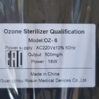 Йонизатор Ozon Air , снимка 5 - Друга електроника - 38055753