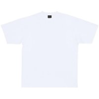 BALENCIAGA White Garde-Robe Care Label Logo Oversized Мъжка / Дамска Тениска size XS (М) и M (L), снимка 2 - Тениски - 42978941