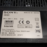 T-CONTROL BOARD 6870C-0598A от Sony KD-49XD7005, снимка 5 - Части и Платки - 39596723