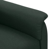 Масажен наклоняем стол, тъмнозелен, текстил, снимка 5 - Столове - 40362408