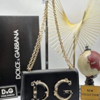 Черна чанта/реплика Dolce&Gabbana кодVL185, снимка 1 - Чанти - 38978789