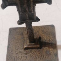 стар бронзов кръст , снимка 5 - Антикварни и старинни предмети - 43145485