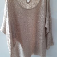 Дамска блуза с голо рамо ,размер S, снимка 1 - Блузи с дълъг ръкав и пуловери - 35380022