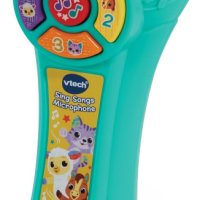 VTech Baby Интерактивна музикална играчка микрофон с 4 бутона за малки деца, снимка 1 - Образователни игри - 43960026