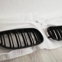 Решетки (бъбреци) за BMW E60 M-визия двойни, черен пиано лак, taiwan , снимка 1 - Аксесоари и консумативи - 43653913