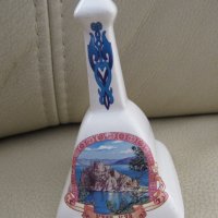  Порцеланова камбанка-8.5 см-сувенир от Улан Уде-Русия, снимка 1 - Колекции - 32321171