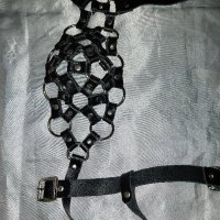 М/L. Кожена мъжка прашка в стил BDSM , снимка 4 - Бельо - 43257544