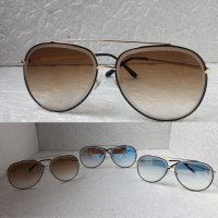 Gucci 2020 унисекс  слънчеви очила авиатор дамски мъжки, снимка 1 - Слънчеви и диоптрични очила - 28632765