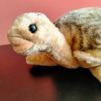 Колекционерска мека играчка Steiff Turtle Костенурка, снимка 8 - Колекции - 37764661