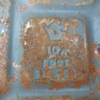 метална туба за гориво - 10 литра с маркировка, снимка 6 - Антикварни и старинни предмети - 37348808