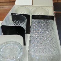 Кристални чаши и гарафа Бохемия Чехословакия, снимка 3 - Антикварни и старинни предмети - 35296987