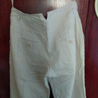 Дамски ленен панталон Next,размер 12, снимка 5 - Панталони - 40682437