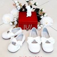 Бели Официални бебешки и детски обувки за Кръщене, снимка 2 - Бебешки обувки - 37684548