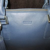 Дамска голяма тъмно синя чанта MOHITO, снимка 3 - Чанти - 38550109