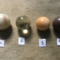 колекция мраморни топки изкуство, снимка 2 - Колекции - 43226474