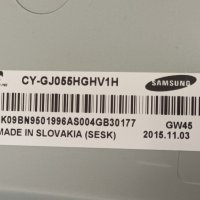 Samsung UE55JU6400W със счупен екран BN44-00807A/BN41-02344D/BN96-35353A ST5461D02-1/CY-GJ055HGHV1H, снимка 4 - Части и Платки - 43973213