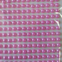 Самозалепващи перли за декорация- розово, снимка 1 - Други - 39515820