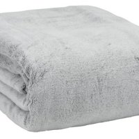 Меко одеяло в сив или розов цвят , снимка 1 - Олекотени завивки и одеяла - 44045269