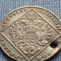 Сребърна монета 20 кройцера 1770г. Йозеф втори Нюрнберг за КОЛЕКЦИОНЕРИ 13685, снимка 10 - Нумизматика и бонистика - 42944572