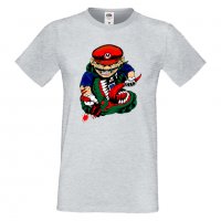 Мъжка тениска Mario VS Monster Игра,Изненада,Подарък,Празник,Повод, снимка 11 - Тениски - 37236598