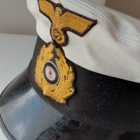 WW2-Немска шапка на младши офицер(кригс марине), снимка 10 - Антикварни и старинни предмети - 40181768