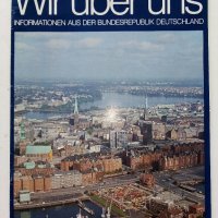 Старо Немско списание "Wir über uns" , снимка 1 - Списания и комикси - 40140316